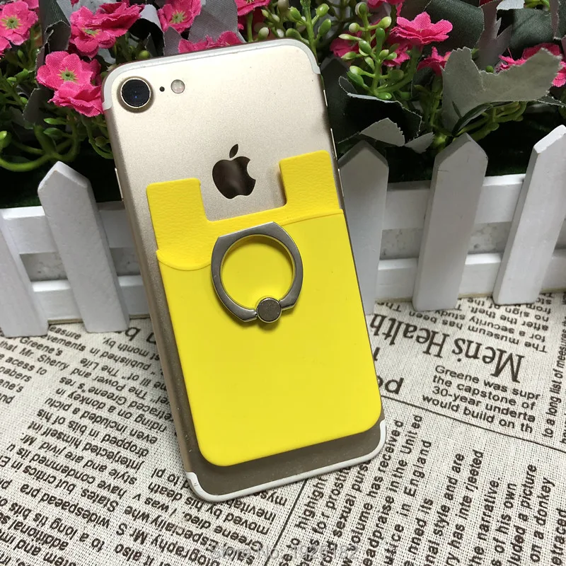 2 шт. хит продаж мужской и женский держатель для телефона кошелек силиконовая