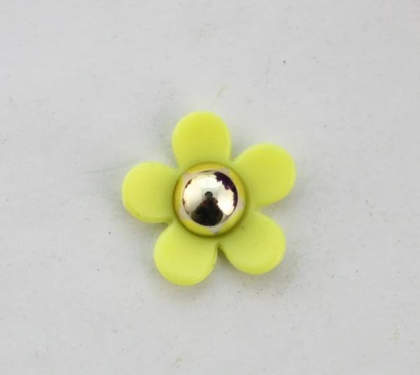 

Бесплатная доставка 30 шт. зеленый/золотой цветок с плоским основанием Кабошон DIY Аксессуар #22814