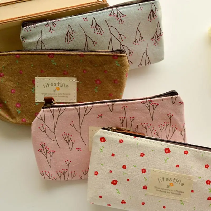 Женские цветочные косметички сумка для макияжа стационарный органайзер