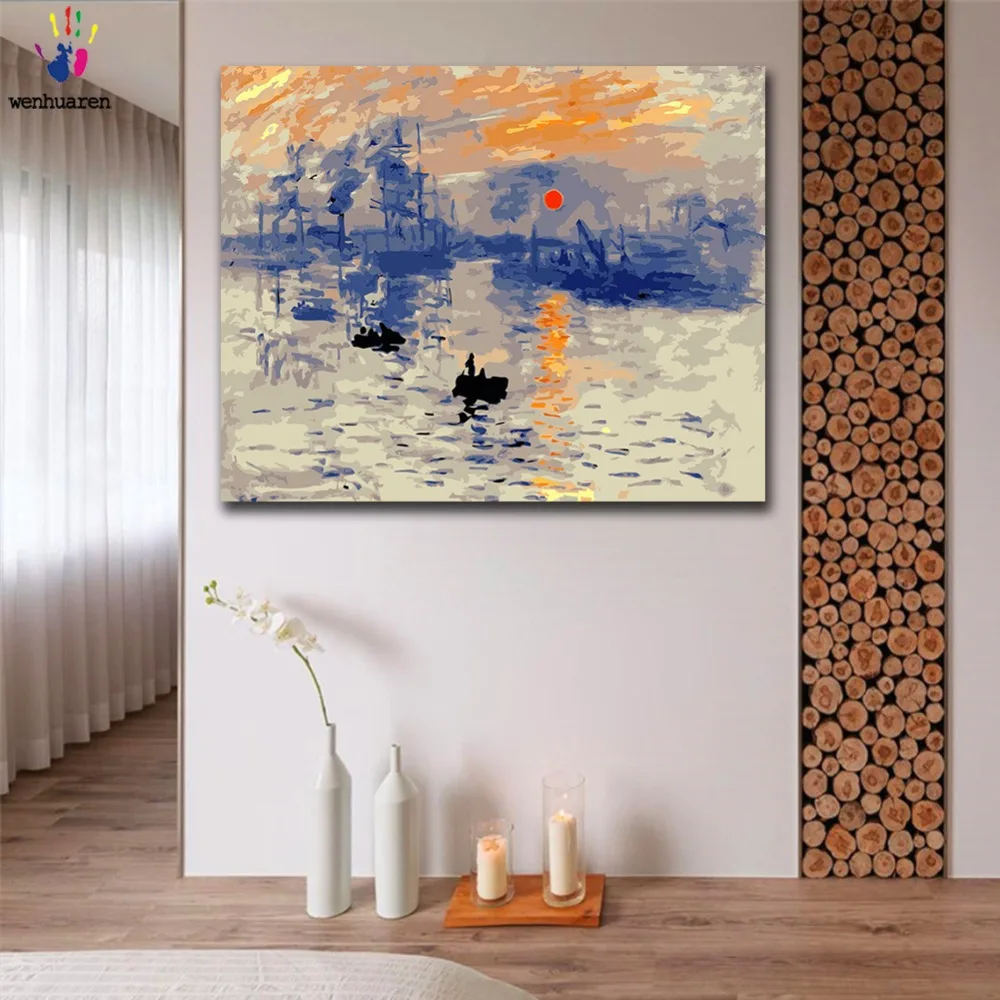 DIY картинки для раскраски по номерам в различных расцветках с применением