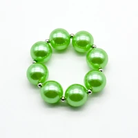 1pcslot 2020 new arrival pearl chunky bubblegum bracelet for child kid girl charming diy jewelry decoration