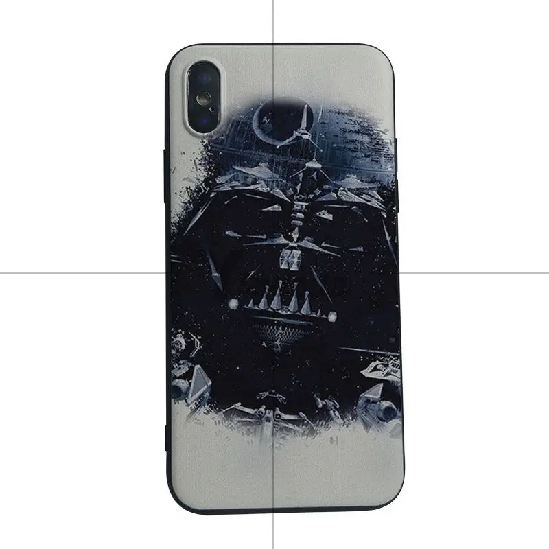 Yinuoda Darth Vader Star Wars мягкий резиновый черный чехол для телефона iphone 7 7plus X XS XR XSMax 8 5 5S 6s 6s Plus Чехол для мобильного телефона