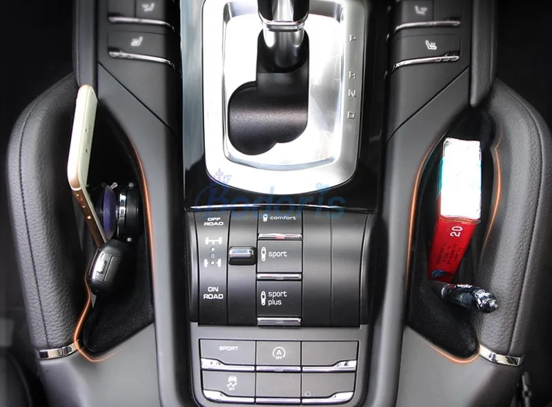 Аксессуар для Porsche Cayenne 2011 2012 2013 подлокотник держатель Gap коробка для хранения консоли автомобильный Органайзер