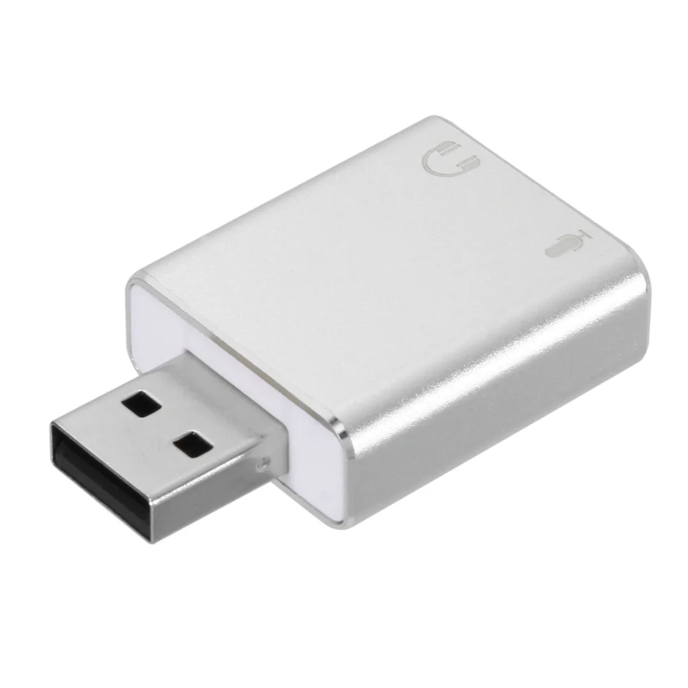 Внешняя звуковая карта USB HIFI Magic Voice 7.1CH аудиовыход с микрофоном Бесплатный разъем