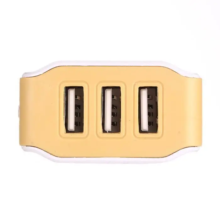 AC тройной путешествия USB порт зарядное устройство домашний адаптер питания стены