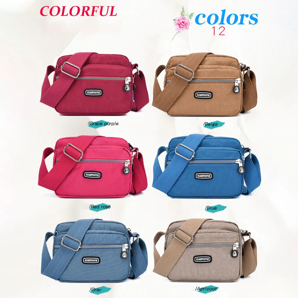 Luxury Shoulder Bag Female Women Nylon Shoulder Bag Waterproof Elegant Daily Shopping Handbag сумка женская#619P