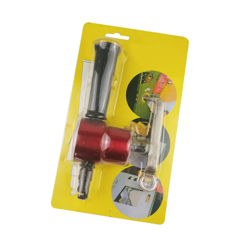 Metal Cutting Double Head Sheet Nibbler Saw Cutter Tool Drill Attachment Free nibbler sheet metal Accessories | Инструменты