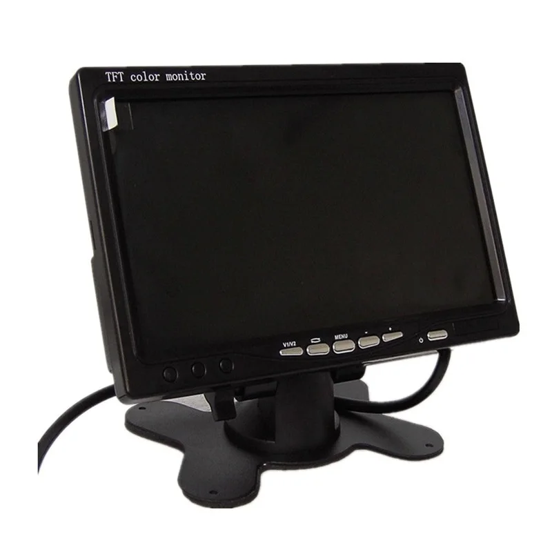 7-дюймовый автомобильный монитор TFT жк-экран постоянный ток 8-36 в автономный с 2