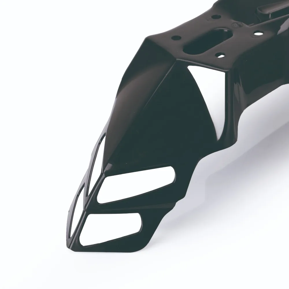 Пластиковые универсальные Supermoto Evo черные передние крылья для Honda Yamaha Suzuki KTM DRZ KX YZ KTM WR XR