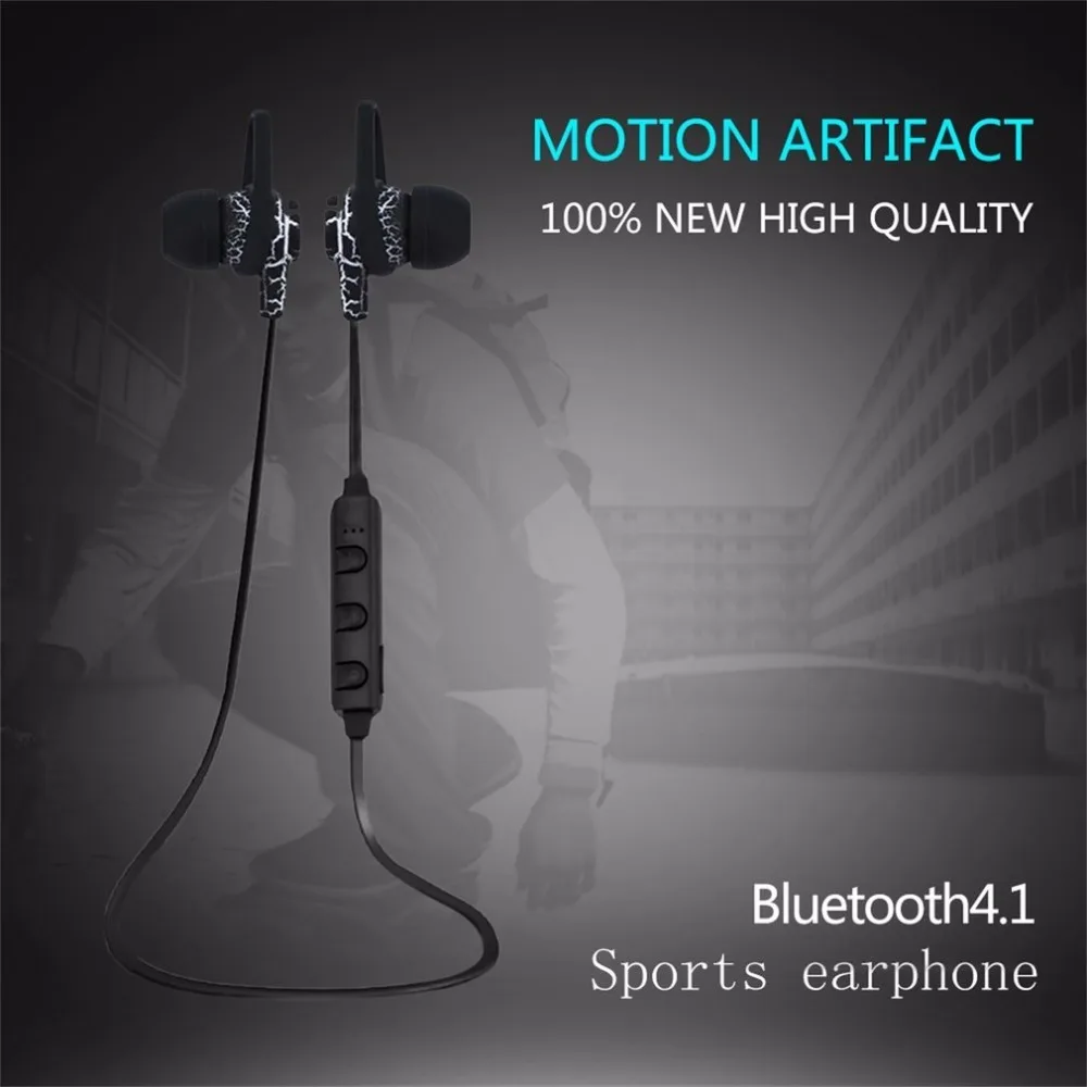 Крючок Bluetooth гарнитуры Беспроводной спортивные наушники С микрофоном Running стерео