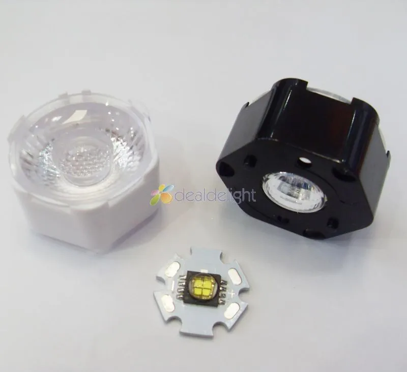 5 шт. 30 градусов линза Led отражатель для Cree MCE MKR XHP70 XHP90 светодиодный светильник