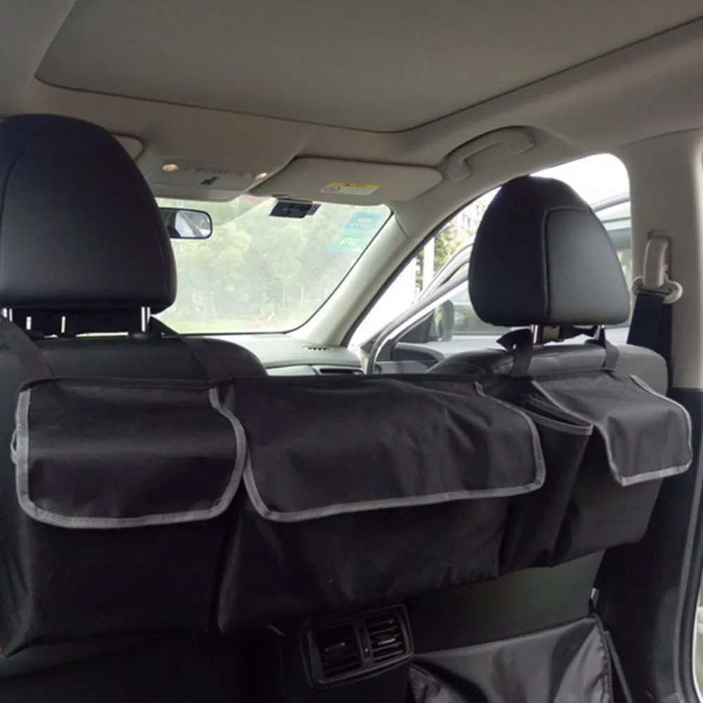 Car Trunk Organizer Backseat Storage Bag High Capacity Multi-use Oxford Cloth Car Seat Back Organizers Interior Accessories