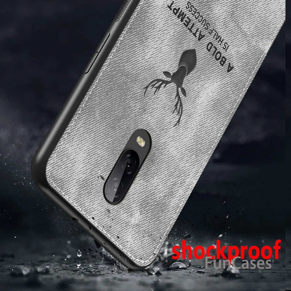 Чехол для Xiaomi redmi Note 7 Модный чехол с рисунком лося note 5 Pro Силиконовый ТПУ тканевый