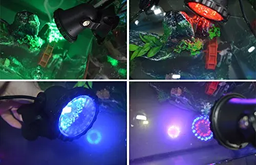 1 pin 4 36LED RGB погружной прожектор Подводный красочный пейзаж свет лампа Наружное