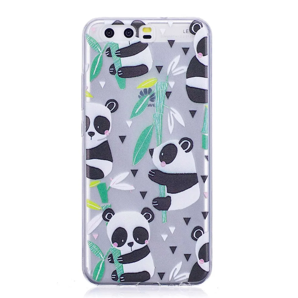 Стильная футболка с изображением персонажей видеоигр животных фрукты печенье задняя крышка чехол для huawei P10