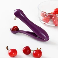 cherry pitters plastic fruits tools fast remove cherry core seed remover enucleate keep complete kitchen gadgets accessories