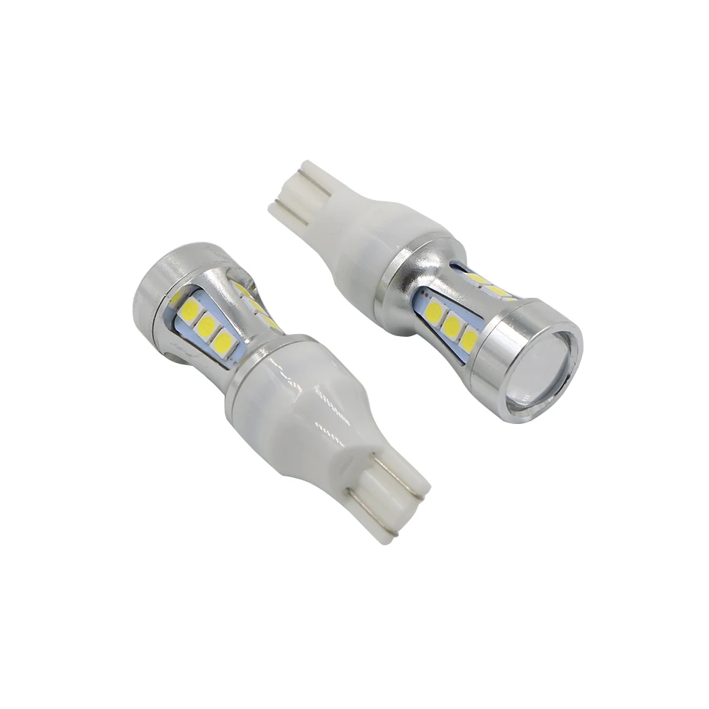 YSY 20 шт T10 15 SMD 3030 лампы внутренний излучатель СИД 194 W5W Автомобильные Внешние 12V