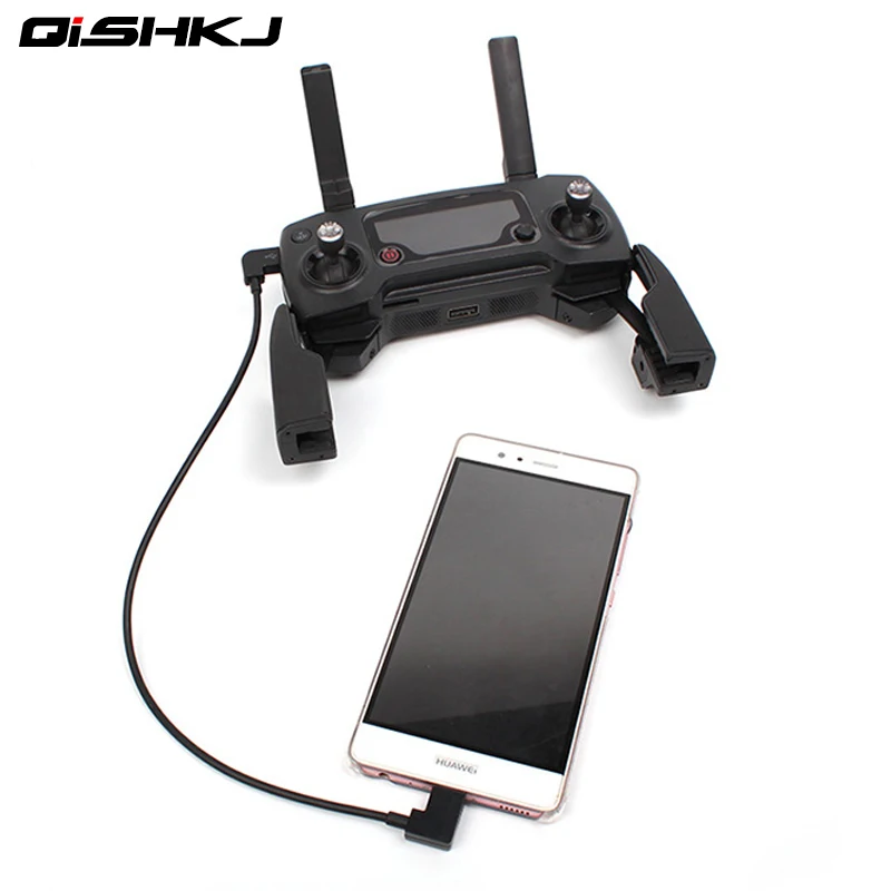 Кабель для передачи данных для DJI Spark/MAVIC Pro/Mavic 2 Air control Micro USB для освещения/type C/Micro для IPhone для Pad для xiaomi huawei