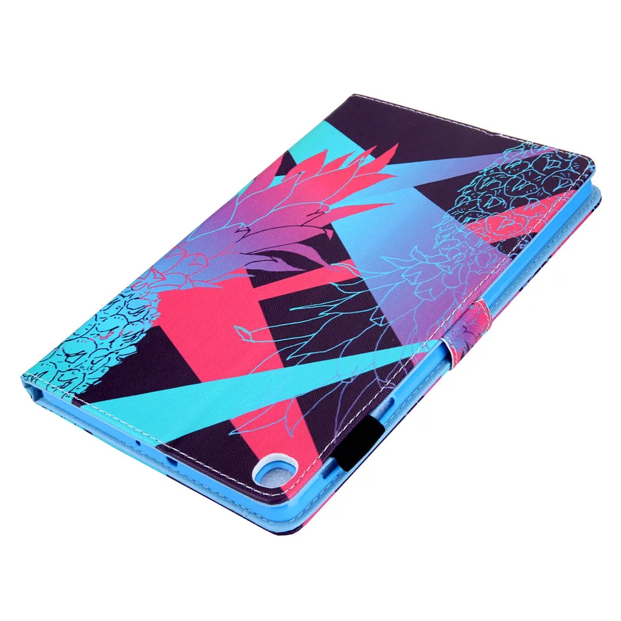 Чехол для Samsung Galaxy Tab A 10 1 2019 T510 T515 чехол планшета с отделением карт в мультяшном