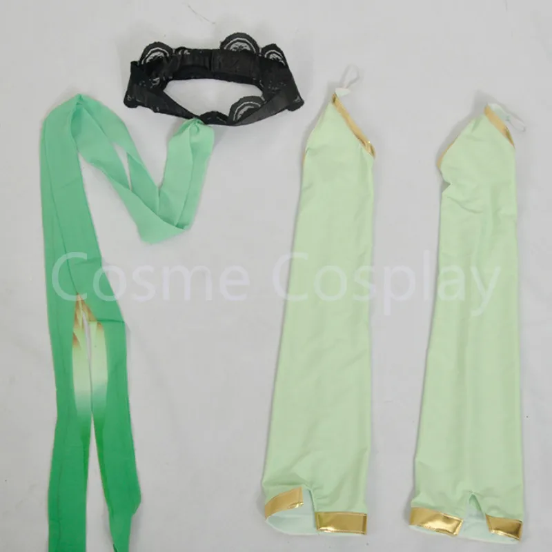 Костюм для косплея Cos Чонсам TDA VOCALOID MIKU APPEND Tda Append Miku luluka Haku MMD Girls Qipao GUMI Megpoid зеленое