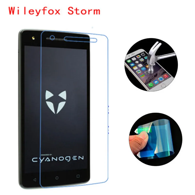 3 шт. защитная пленка для экрана Wileyfox Storm закаленное стекло премиум класса мягкая