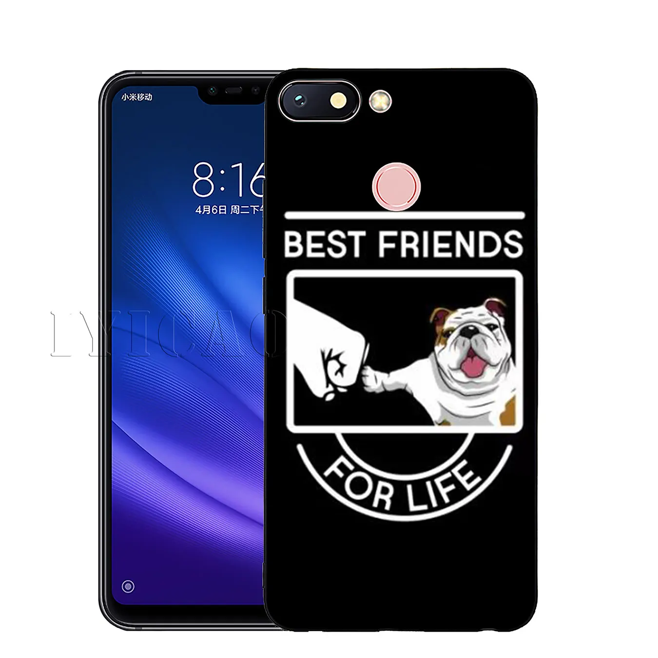 IYICAO Cute dog english bulldog Soft Silicone Phone Case for Xiaomi Mi 10 9 9T CC9 CC9E 8 SE A3 Pro A1 A2 Lite 6 pocophone f1 |