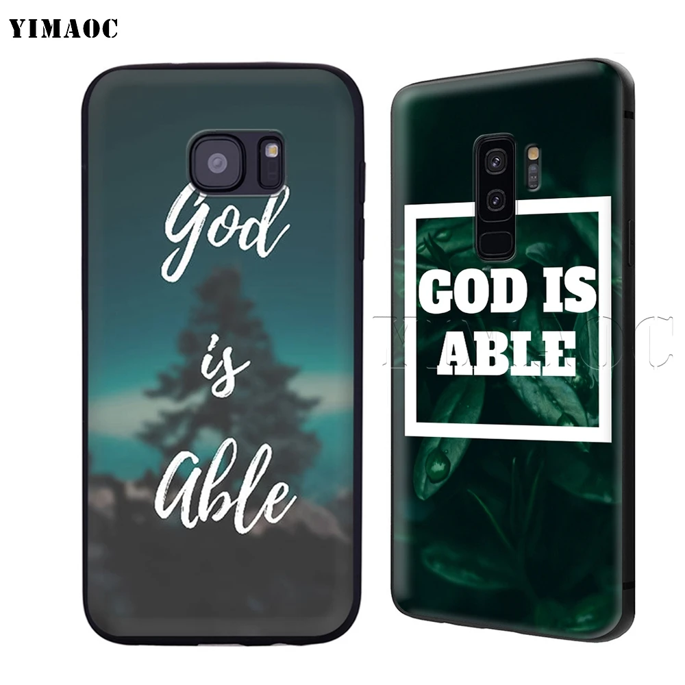 YIMAOC God больше чем высокие и низкие Мягкий силиконовый чехол для Samsung Galaxy S6 S7 Edge S8 S9