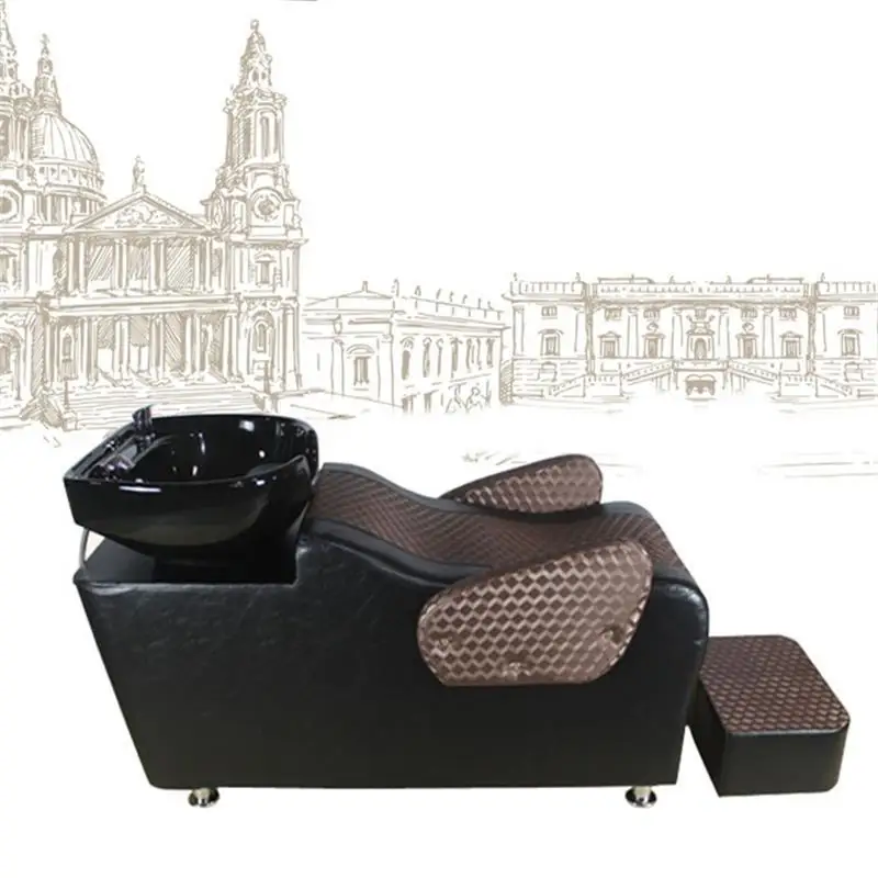 Number 1 De Cabeleireiro кровать Lavacabezas Peluqueria Парикмахерская Silla для красоты Cadeira Maquiagem волосы салонный мебельный шампунь стул - Цвет: Number 1