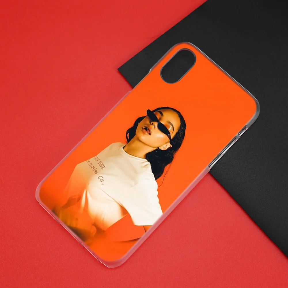 Jorja Smith Case Cover Clear Hard PC for iPhone XS Max XR 7 8 6 6s Plus X 5 5s SE 5C 4 4S