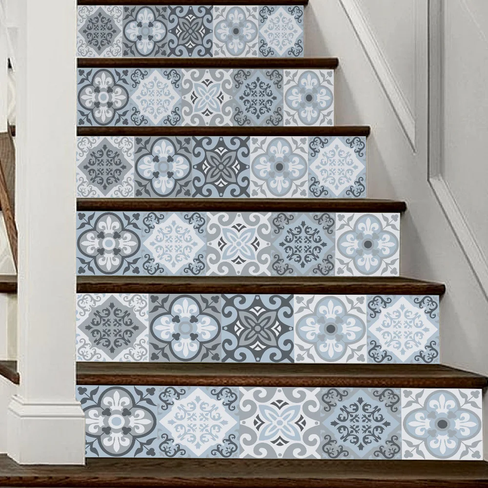 3d многокомпонентная упаковка керамический узор ПВХ 6 шт. настенная наклейка