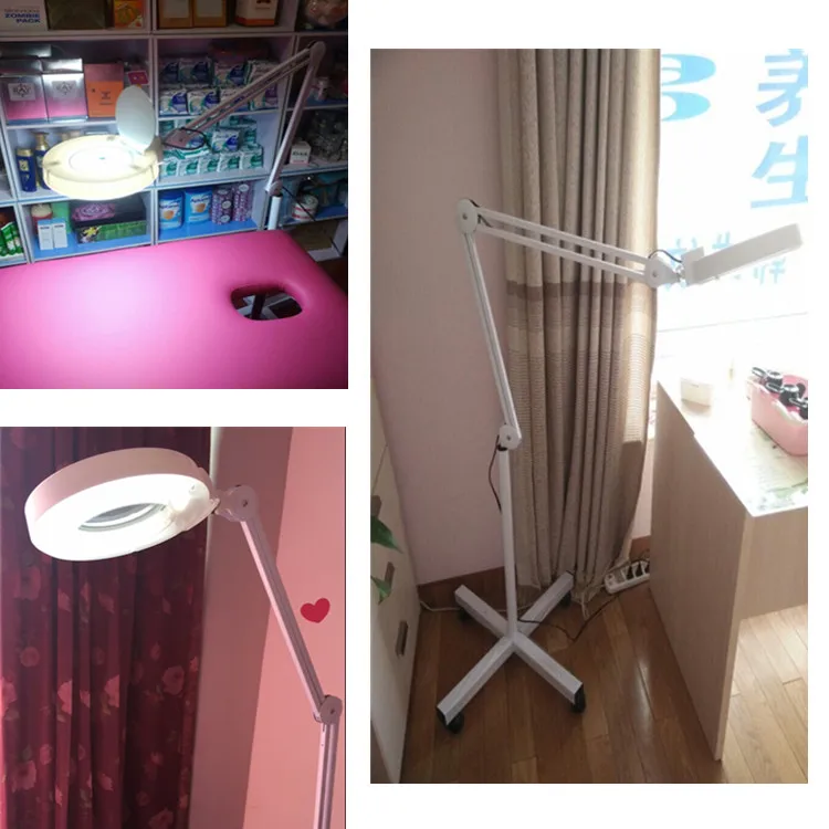 Оптовая продажа подставка для напольной лампы белая оптическая стеклянная линза