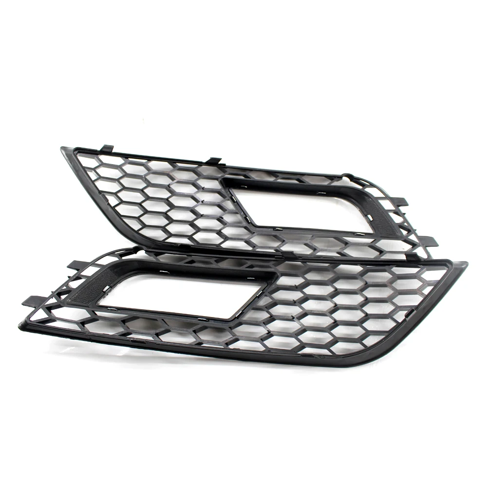 Auto Accessories Bumper Fog Light Cover Vent Grille Side Insert Fit for Audi A4L B9 2013-2015 Car Styling | Автомобили и