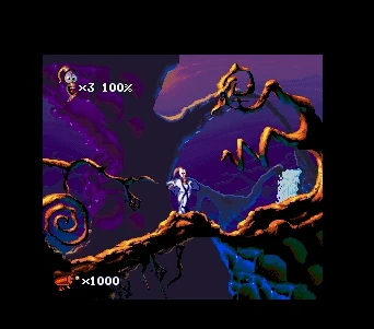 Игровая карта Earthworm Jim 2 16 bit Big Gray для игроков NTSC | Электроника