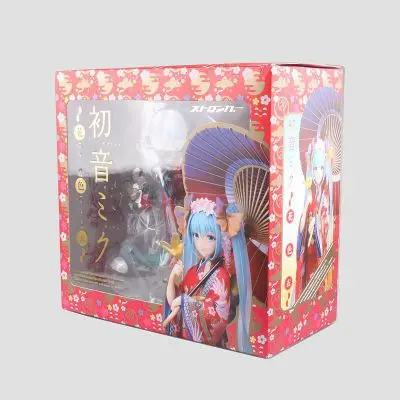 Японское Аниме Хацунэ Мику кимоно действие Nendoroid фигурка ПВХ игрушки Кукла