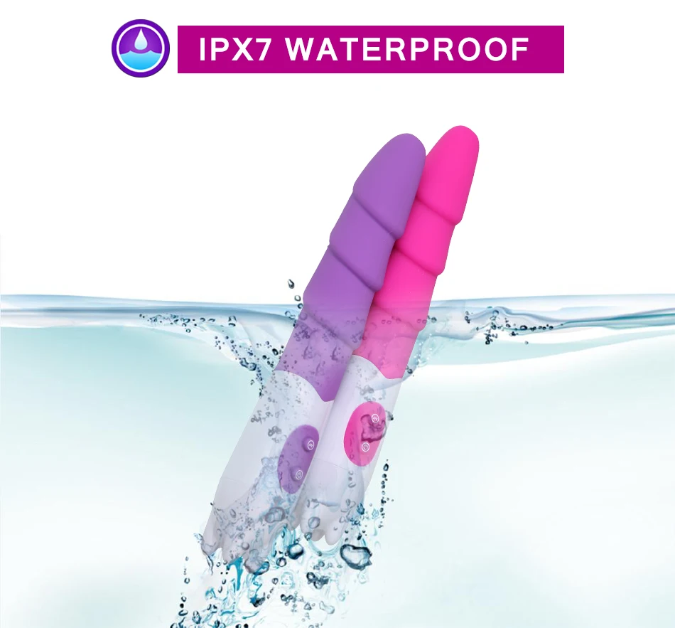 12 Speeds Mute Dildo Vibrator G Spot Clitoris Stimulator Massager Anal Plug Vibrators Adult Sex Toys for Women Products Q06 | Красота и