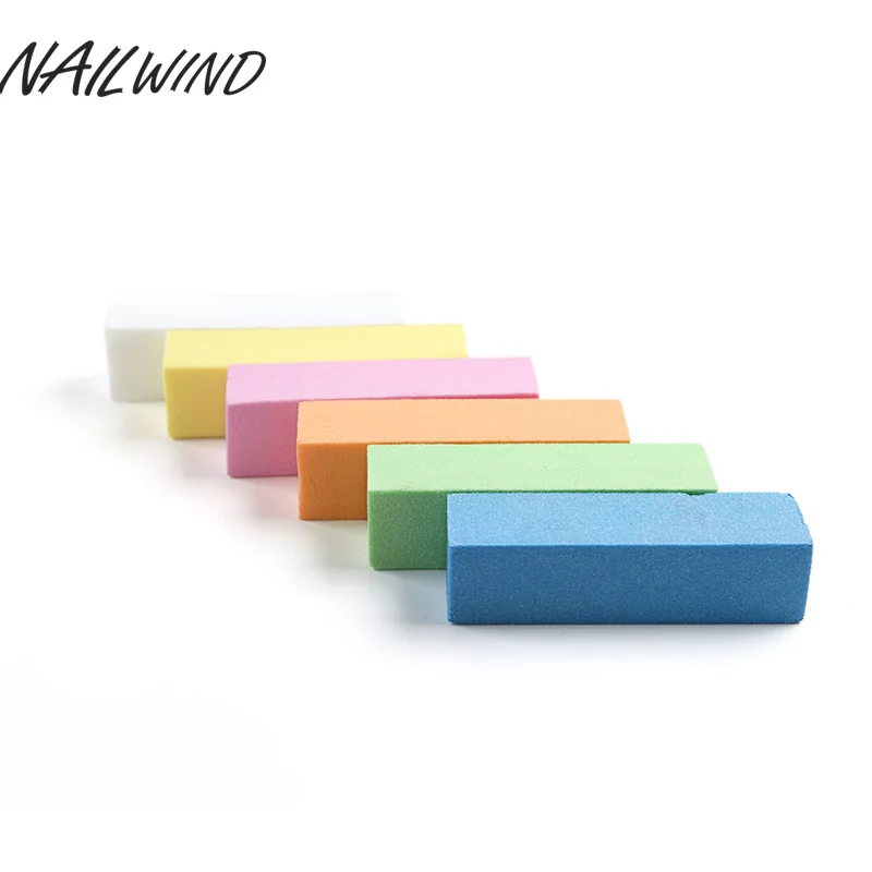 NAILWIND1PC шлифовальная губка пилка для ногтей буферный блок УФ гель DIY Дизайн