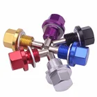 M12 * 1,25 двигатель Магнитная дренажная масляная пробка, Магнитный Гайка масляного поддона для ToyotaNissan