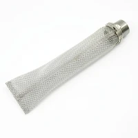 6 inch 15cm stainless steel bazooka screen 12 npt for homebrew beer kettle mesh filter
