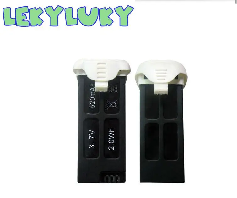 

LEKYLUKY H107c+ 2.4G R/C quadcopter R/C drone 3.7v 520 mah lithium battery 2cs/lot