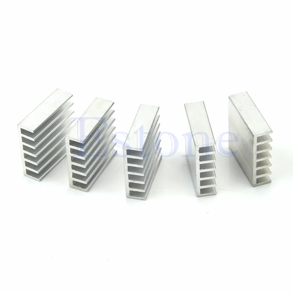 5 шт./компл. 20*20*6 мм высококачественный алюминиевый теплоотвод для LED Power Memory Chip IC
