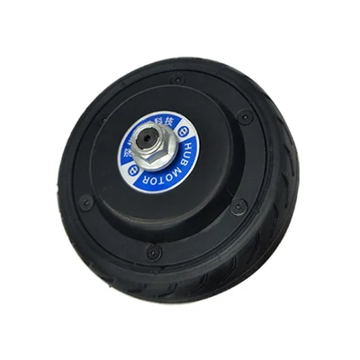 DC24V-48V 5.5 inch miniature wheel-type robot wheel Servo motor Built-in 1024-line photoelectric encoder CAN/RC driver optional |