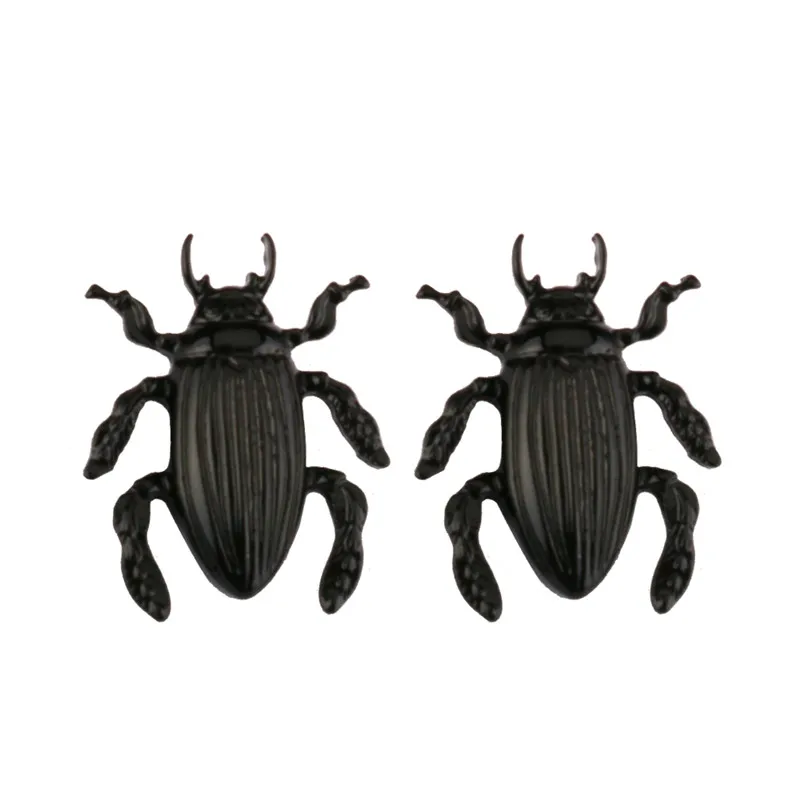 Vintage Retro Rock Kpop Fashion Bijoux Jewelry Stud Earrings Brincos Zinc Alloy Ornament Insect Shaped Pendant Feminino Earring | Украшения