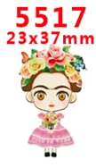 5517 Плоская полимерная украшения diy ремесел 30 шт. pr5171 - Цвет: 5517
