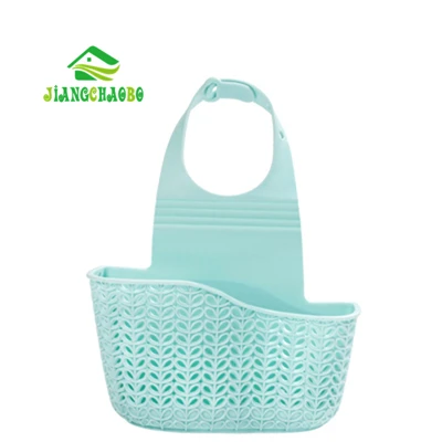 Blue JiangChaoBo кухонная раковина сливной мешок кран губка полка для мытья посуды раковина Пробивка подвесная корзина для хранения - Цвет: Blue