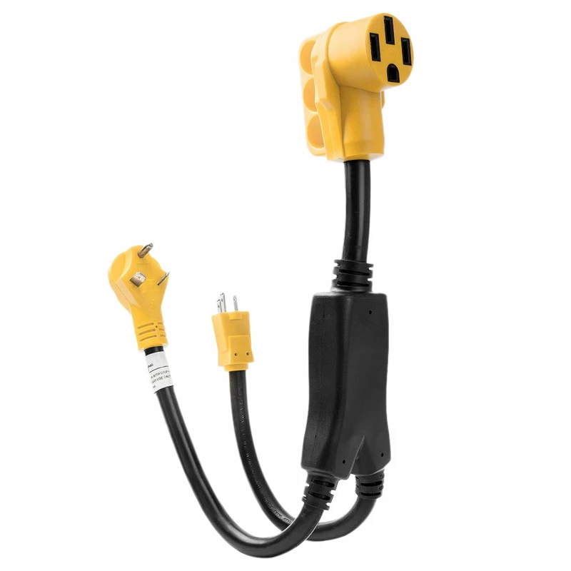 45 Ампер Электрический адаптер Rv мощное сцепление Сверхмощный шнур питания