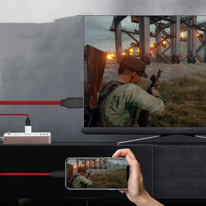 AIXXCO USB C HDMI кабель Type к 4K Thunderbolt 3 для MacBook Samsung Galaxy S10/S9 Huawei Mate 20 P20 Pro HDMI|Кабели HDMI| |