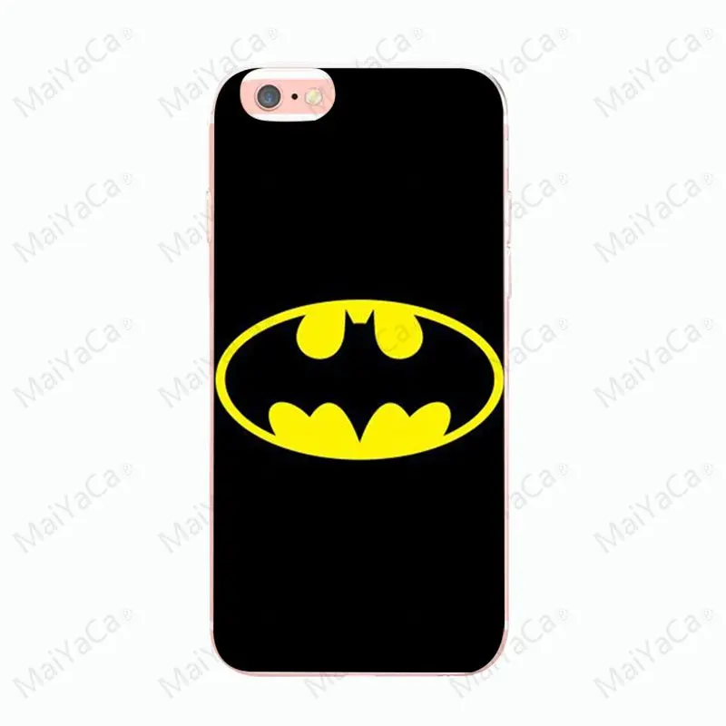 Чехол для мобильного телефона MaiYaCa Batman для iphone 6 6S 6splus 5 5S SE чехол для iphone 7 7plus X XS XR XSMax 8 8plus - Цвет: 3