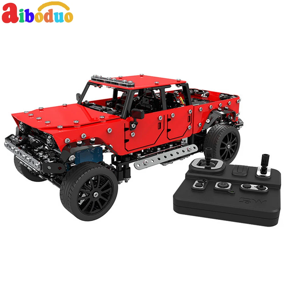 817 шт. RC автомобиль сплав в сборе пульт дистанционного управления 1:16 4 канала
