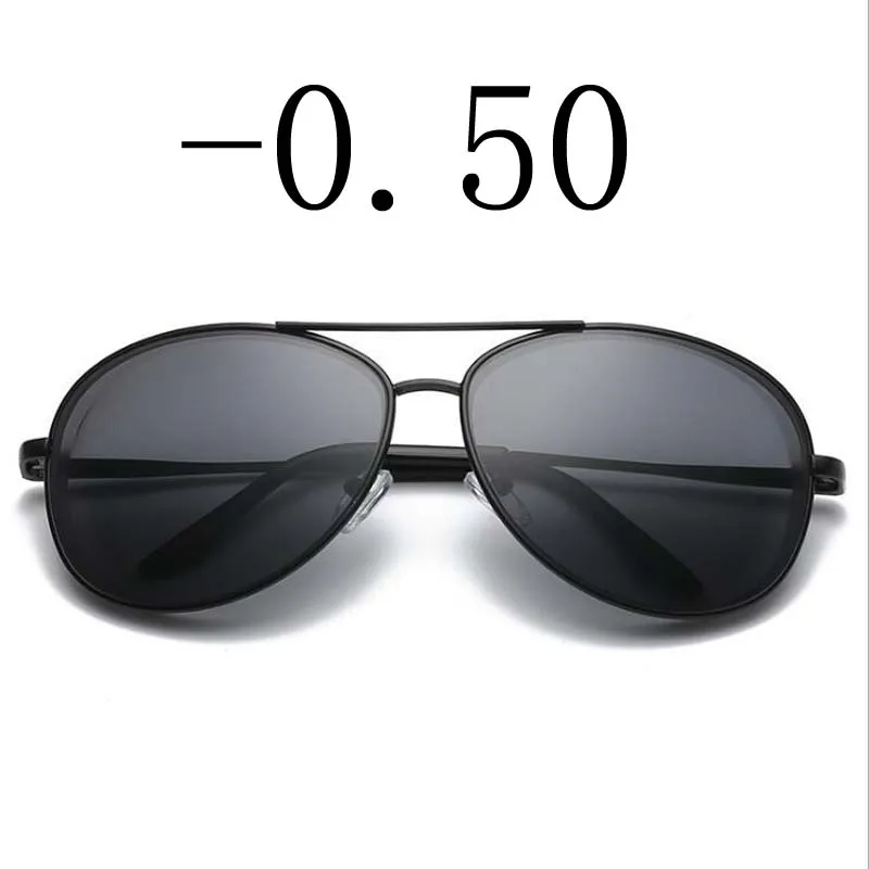 По рецепту-1,0-1,5-2,0-2,5-3,0-4,5-5,0 готовой поляризованных солнцезащитных очков близорукость Для мужчин Для женщин близоруким оптика очки - Цвет линз: Myopia 50