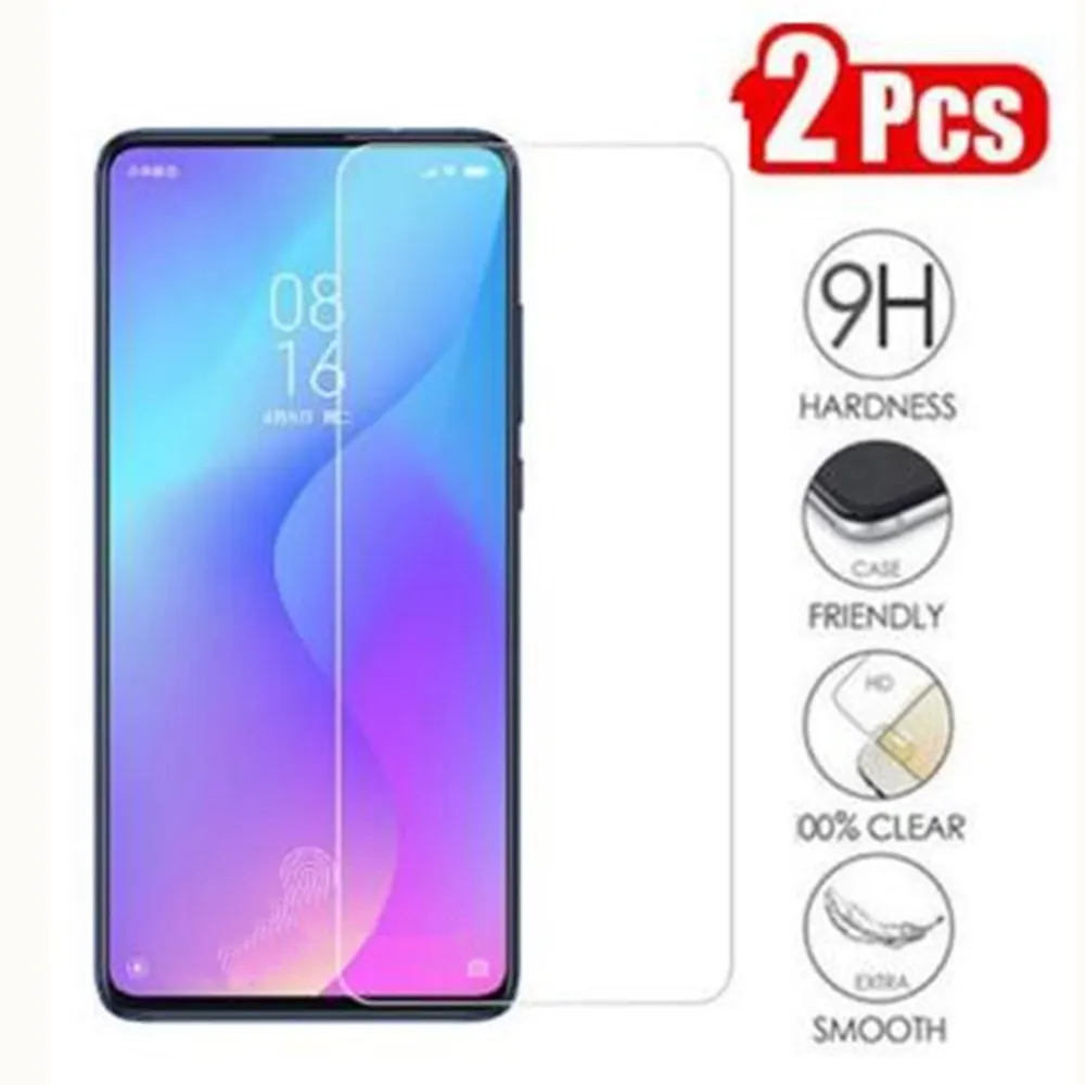 2.5D Закаленное стекло для Xiaomi Mi 8 9 SE 9T A2 Lite Pro Pocophone F1 Redmi K20 6 7 A Note S Защитное